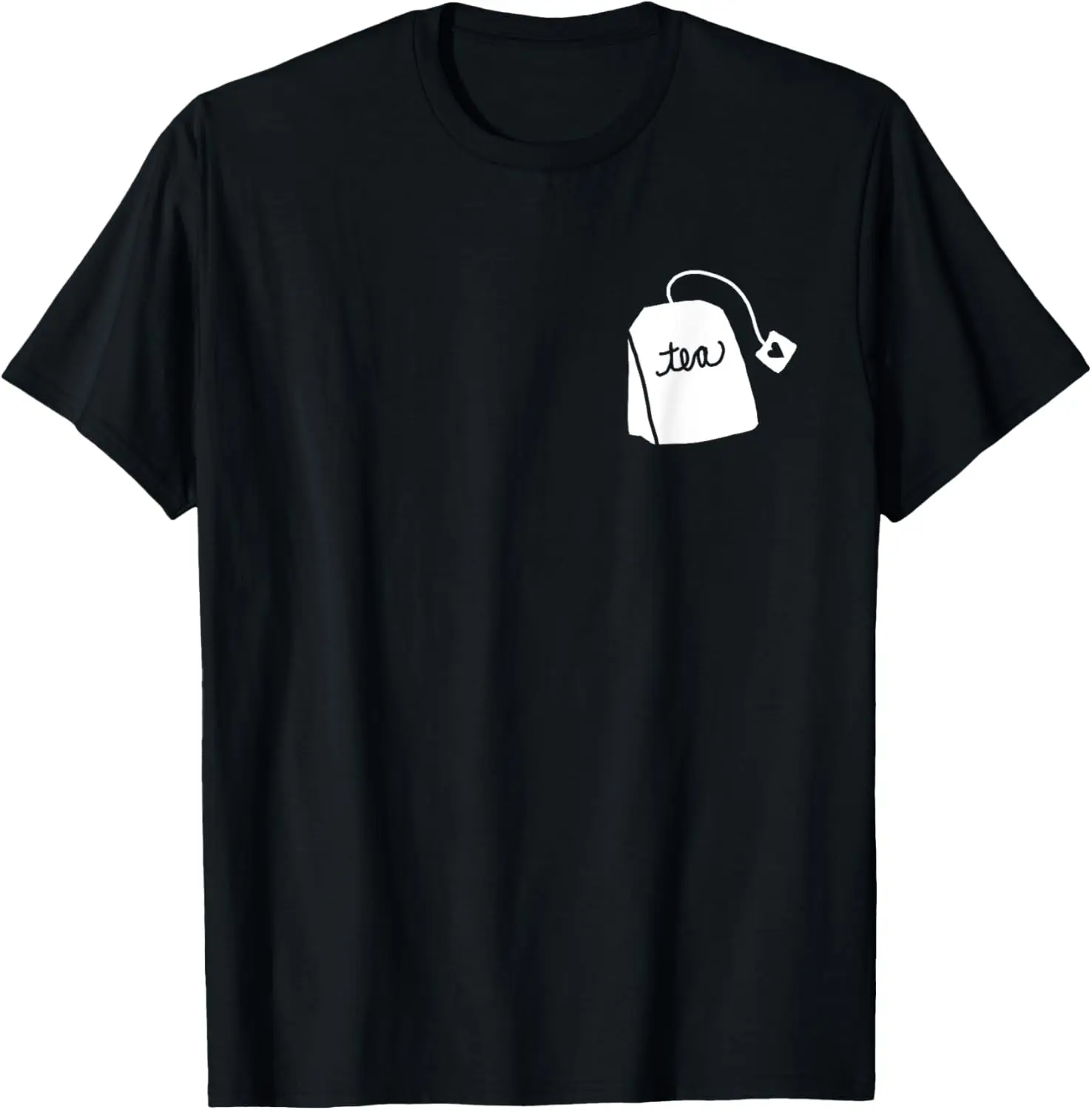 

Tea Bag Pun Funny Play on Words Cute Graphic Design Tea T-Shirt