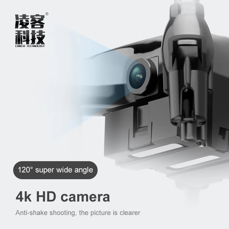 New Mini Drone 4K Movie Quality Photography Remote Control Aircraft Children's Toy Birthday Gift view 3