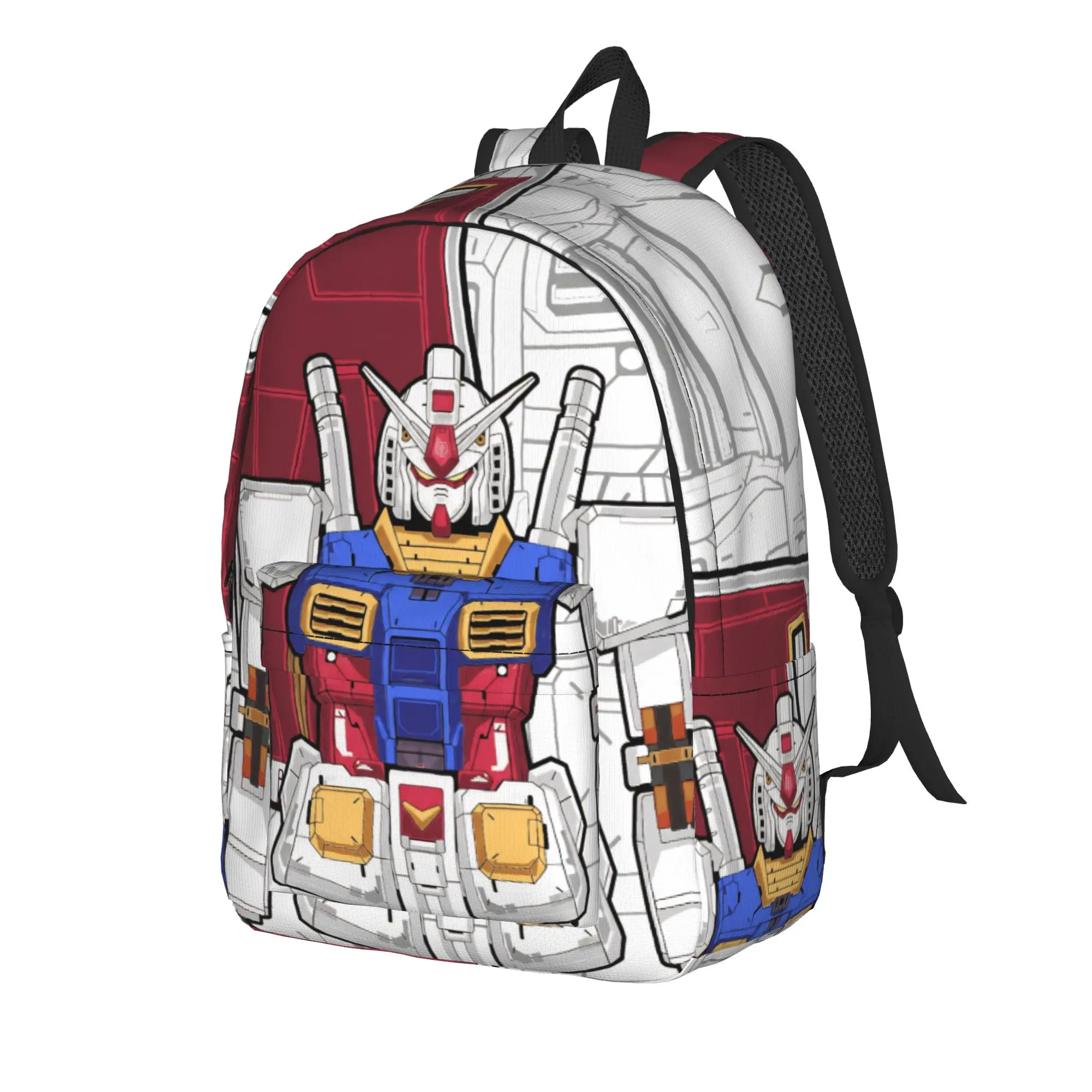 mobile suit gundams Cool Backpack Sports Student Hiking Travel  Daypack for Men Women Laptop Shoulder Bag
