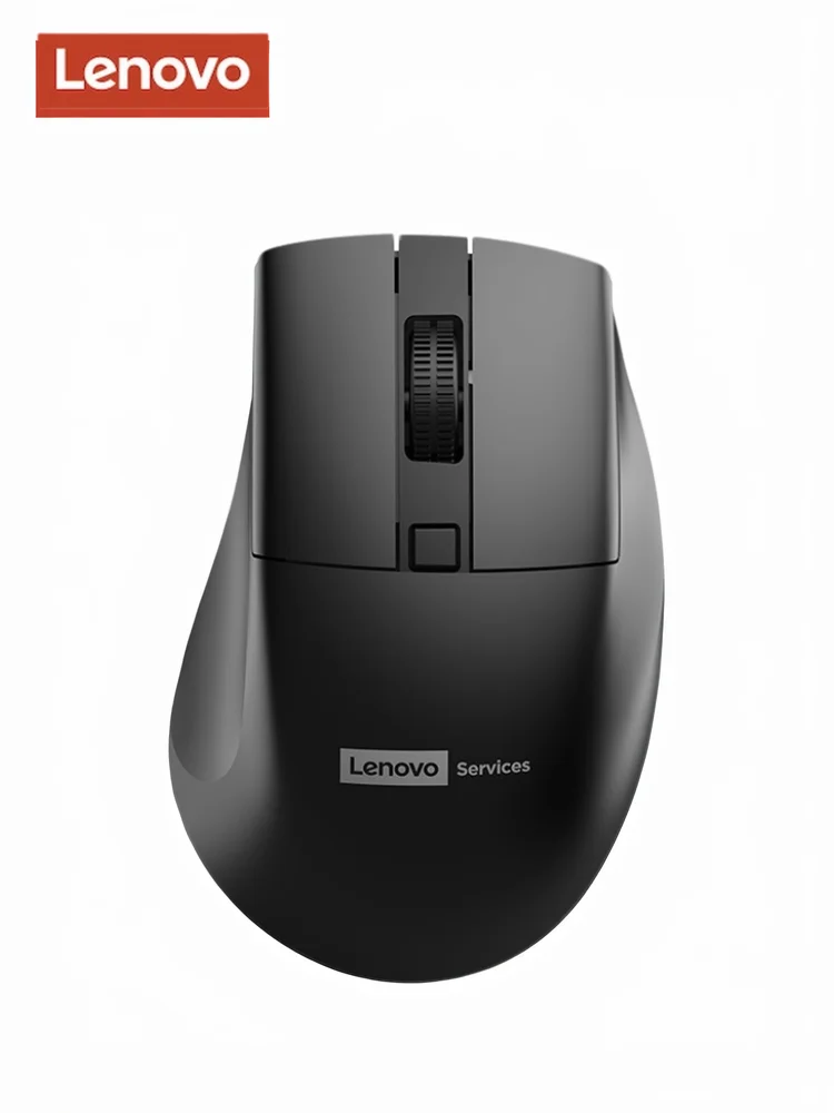 

Lenovo Silent Wireless Mouse 2.4GHz and Bluetooth Connection Mouse Compatible with Laptop PC Desktop Gamers and Office Use