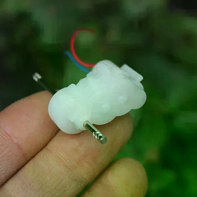 Mini 614 Coreless Gear Motor DC 3.7V 390RPM Dual Shaft Micro Coreless Gearbox Reducer Motor DIY Hobby Toy Car