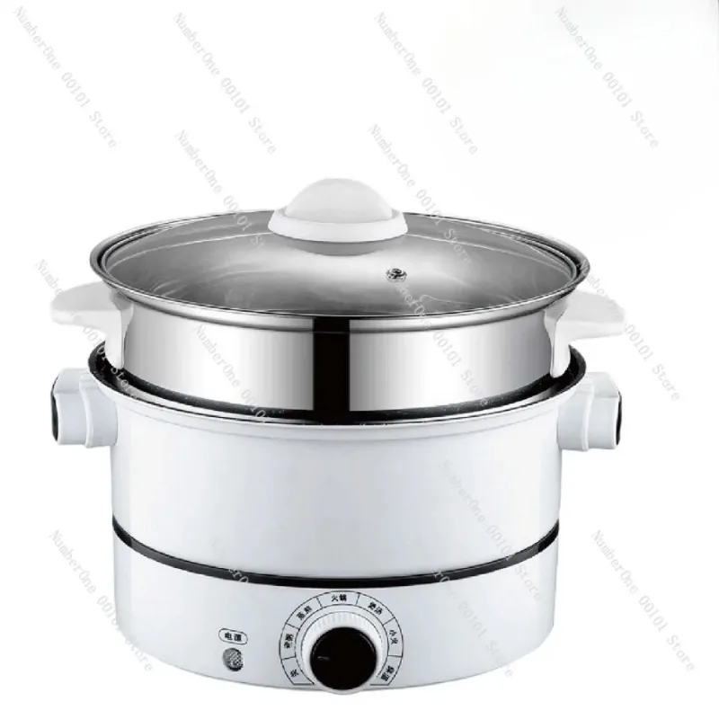 

3L/4L Multifunctional Electric Wok Non-stick Electric Cooking Pot Large Capacity Electric Hot Pot Student Cook Noodle Pot 220V