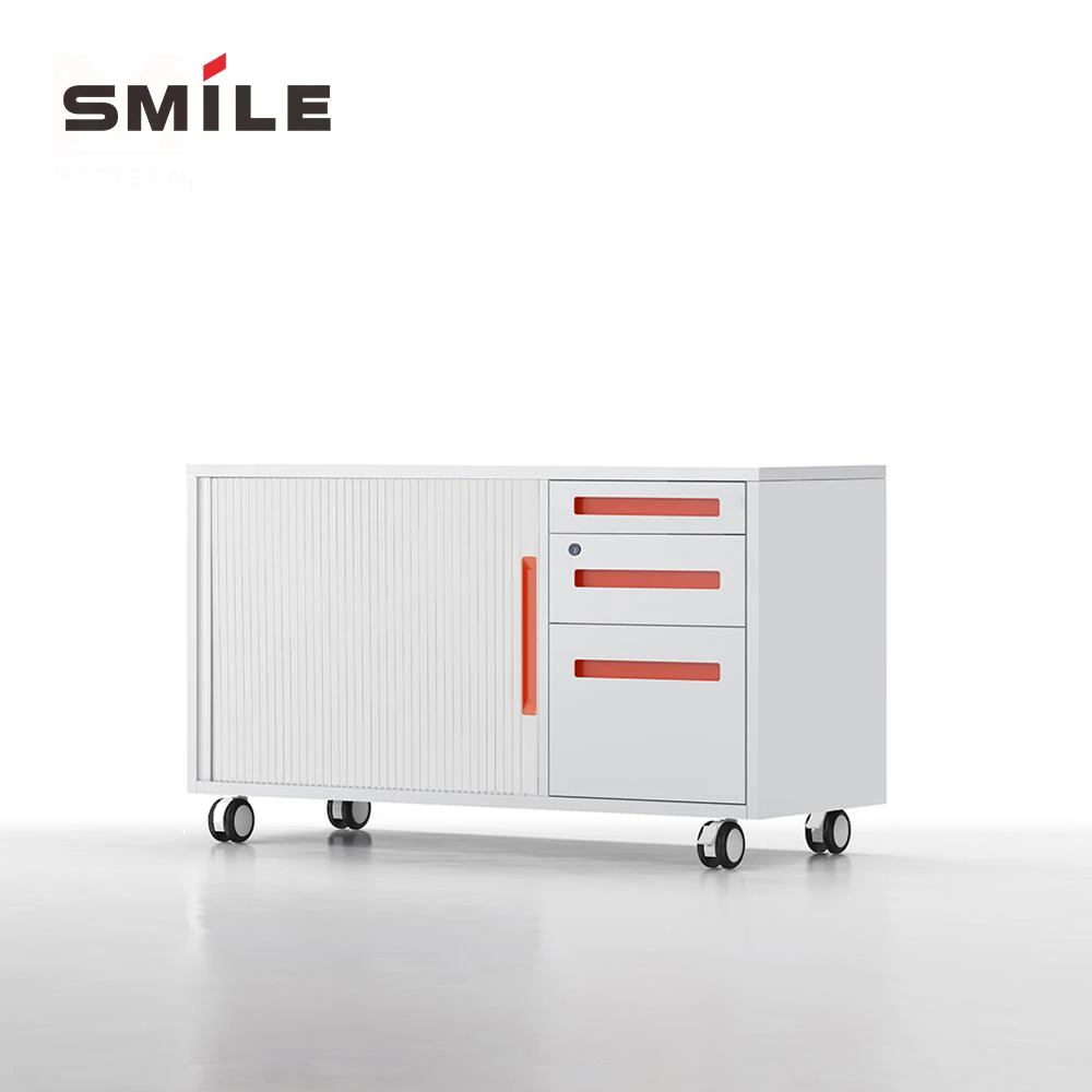 Removable Design Office File Drawer Locker Metal Steel Anti-rust Rolling Shutter Door