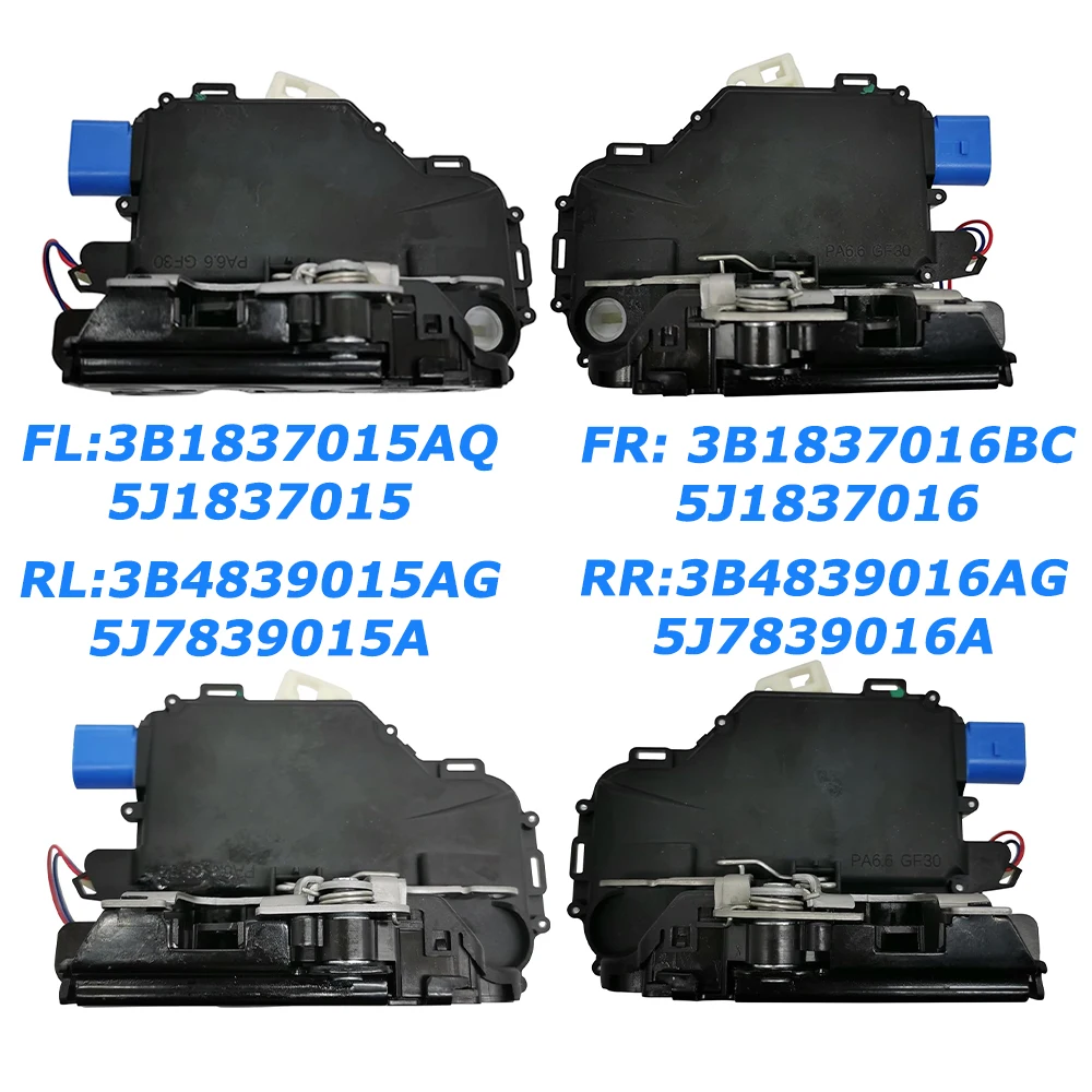 

Door Lock Actuator For VW Polo 9N Transporter Beetle Ibiza Shoda Fabia Roomster 3B1837015AQ 3B1837016BC 3B4839015AG 3B4839016AG