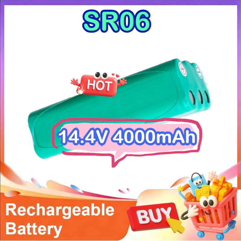 

Аккумулятор SR06 14.4V 4000mAh для робота-пылесоса VBot T270, Puppyoo Liber M606 0606004