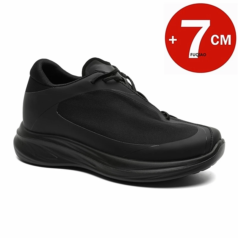 

Men's Breathable Elevator Sneakers 7CM Height Increase Casual Walking Shoes Mesh Fashion Athletic Comfortable Platform Sports