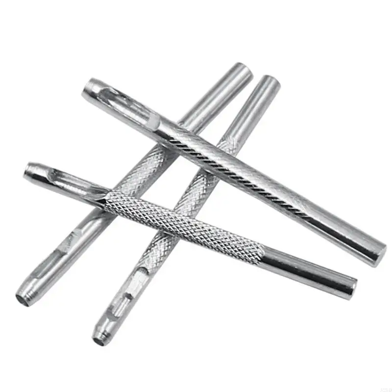 A2UD 2.5mm/3mm/3.5/4mm Leather Hole Leather Round Hole Carbon Steel
