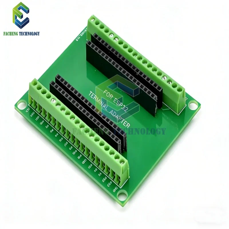 ESP- -32 Microcontroller Development Board ESP32 Expansion Breakout Board GPIO 1 into 2 for 38PIN Narrow Version