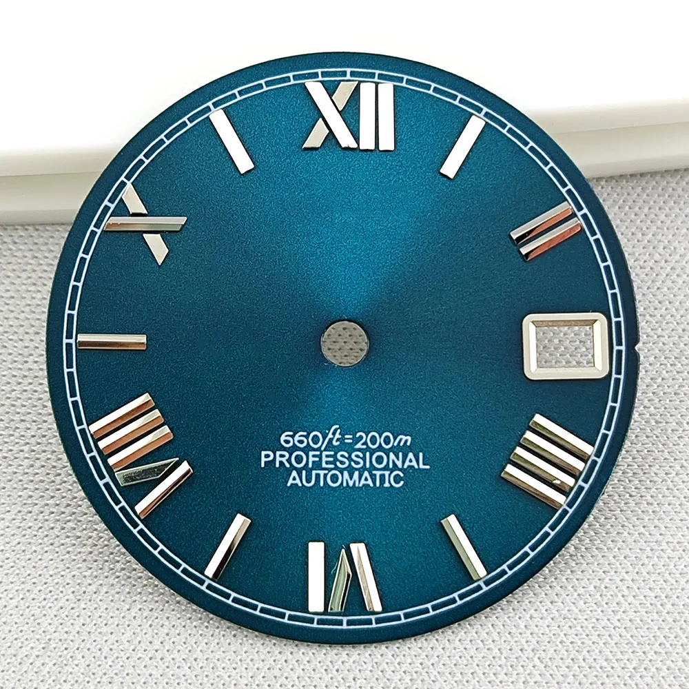 Quadrante da 28.5mm NH35 quadrante romano S quadrante adatto per movimento NH35 NH36 accessori per orologi strumenti di riparazione