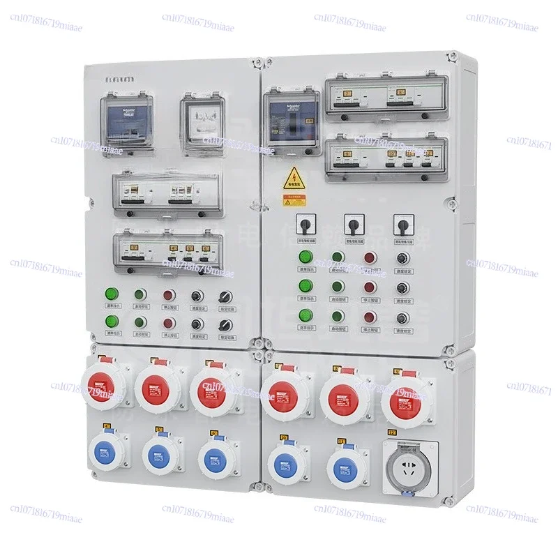 Pipe Gallery Subway Polycarbonate Box Combined Power Distribution Cabinet Outdoor Splicing Socket Waterproof Power Distribution