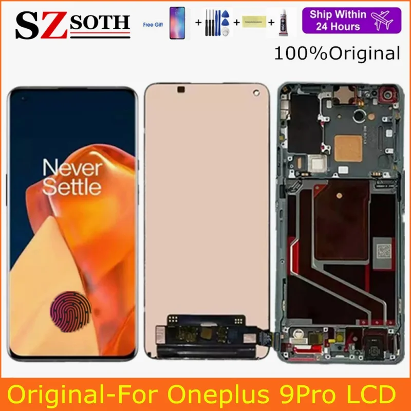 

Original Display For Oneplus 9 Pro 9Pro LCD Touch Screen Replace Digitizer Assembly LE2121 LE2125 LE2123 LE2120 LE2127 LCD