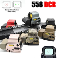 EOT**H 558 DCR Red Dot Sight Tactical Hunting Holographic Sight G33/G43/G45 3X 5X Magnifier Fit 20mm Rail Mounts & QD Lever