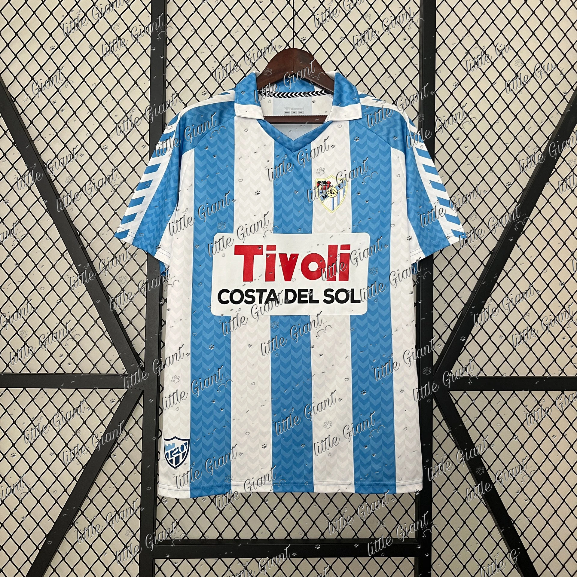 

2025 New Arrivals Malaga Fc Soccer Jerseys 24/25 Spain Men's T-shirts-Polyester Breathable Quick Dry Football Shirts