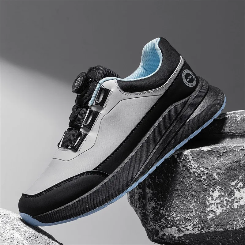 

2026 Original New Men Rotating-button Driving Sneakers Platform Casual Walking Shoes Outdoor Wear-resistant Running Sports Shoes