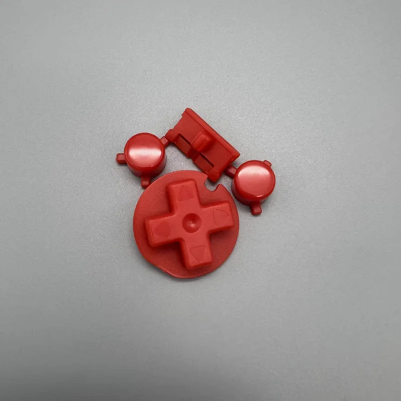 100 комплектов высококачественных красочных кнопок для Gameboy Pocket для GBP, кнопка включения и выключения AB, кнопки D, замена подушечек