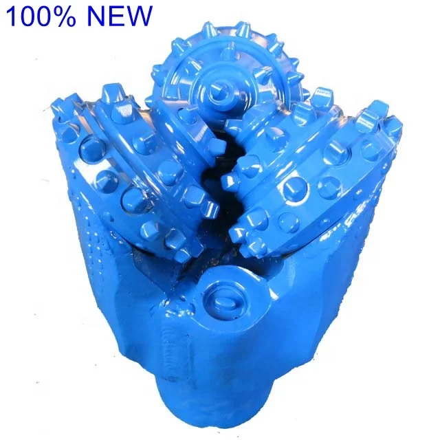 TCI Tungsten Carbide Rotary Rock Roller Tricone Bit 9 7/8'' API IADC537 for HDD Well Drilling