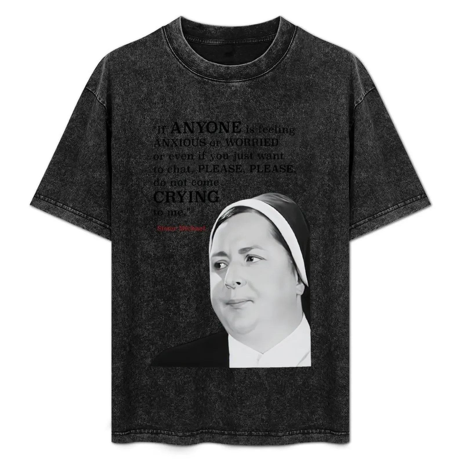 

Sister Michael T-Shirt Casual Daily Wear Short Sleeve Top