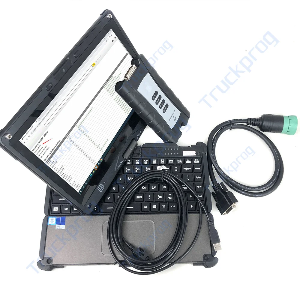 Getac laptop V5.3 AG CF JD EDL Electronic Data Link Service EDL V3 Advisor agricultural construction equipment diagnostic tool