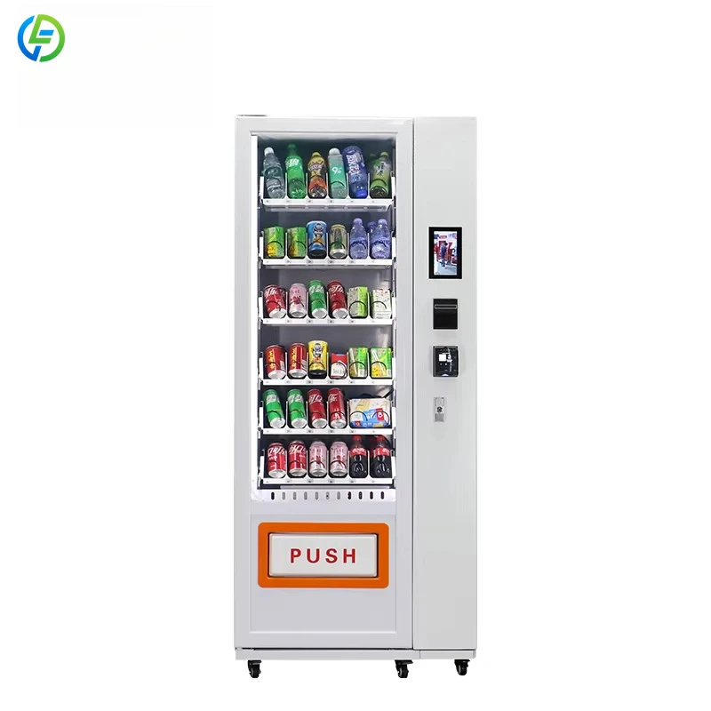 

FOODLINE Customized Smart Slim Digital Small Snack and Cold Drink Vending Machine With Credit Card and Cash Payment