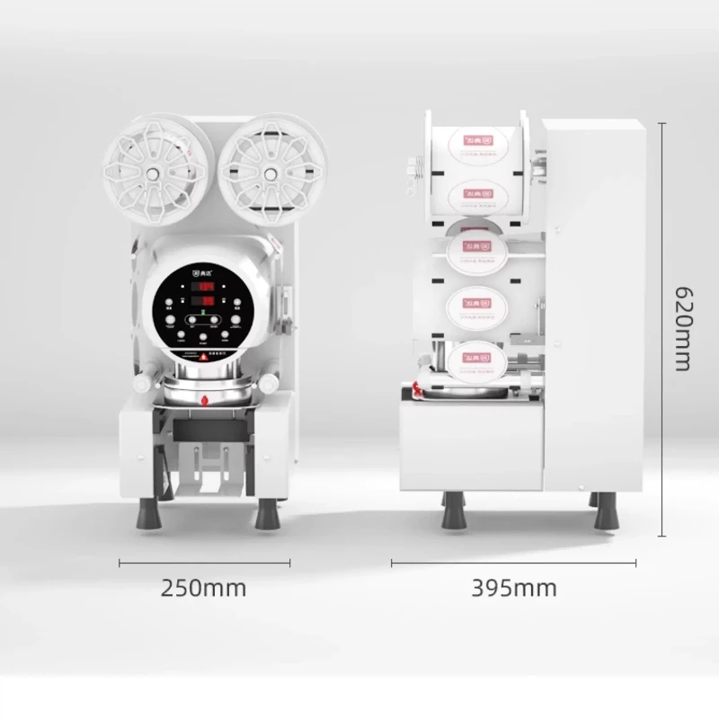 

Dianda 95/90 sealing machine commercial milk tea shop small automatic soy milk beverage paper plastic takeaway