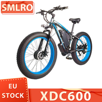 SMLRO XDC600 Electric Bike 26*4.0 inch All Terrain Fat Tire 1000W*2 Motors EBike 55km/h Max Speed 48V 22.4Ah Battery 140km Range