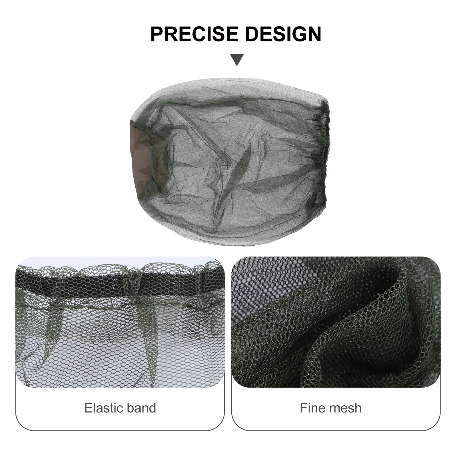 

5 pcs Mosquito Hat Net Anti Mosquito Head Net For Bee Fishing Hiking Hunting Outdoor Travel Head Nect Insect Protection Headnets