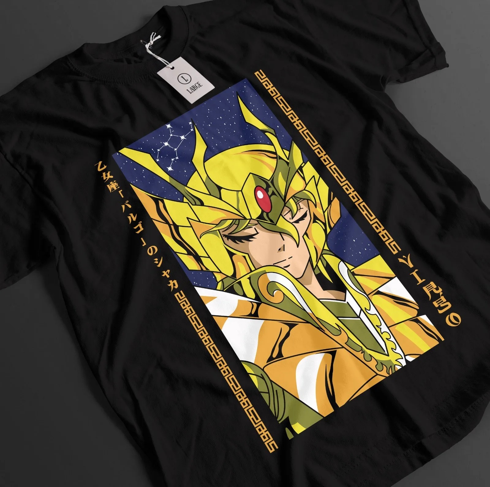 Saint Seiya Shirt Shiryu Tshirt Hyoga T-Shirt Shun Top Ikku Anime Graphic Tee