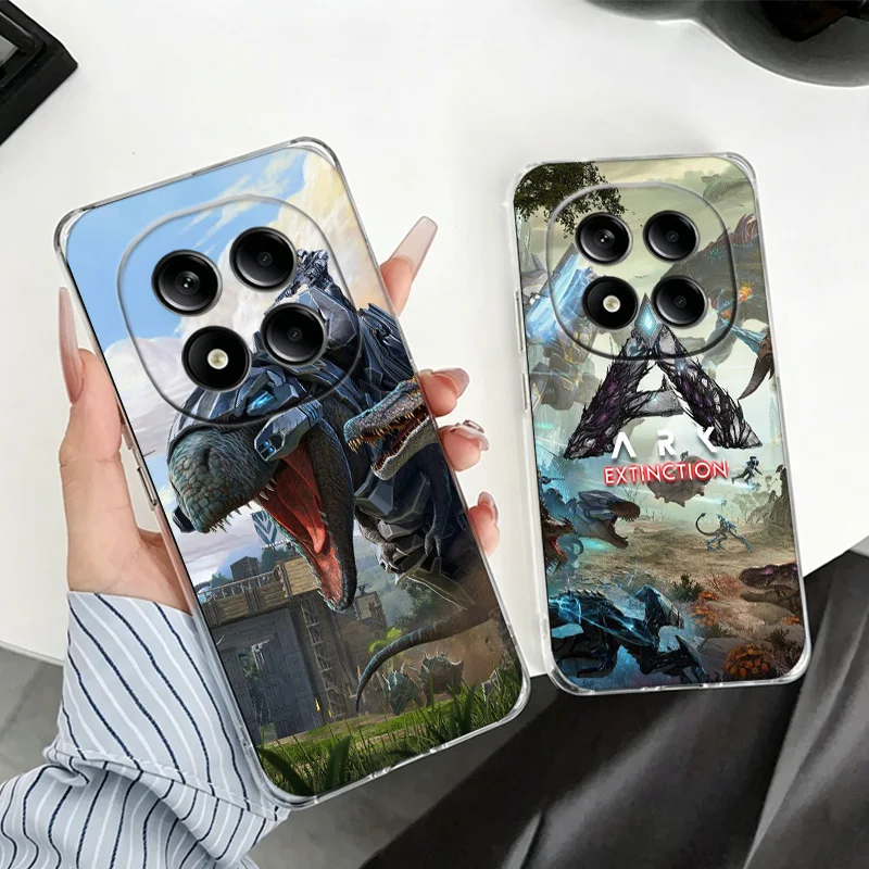 Coque de téléphone Game ARK Survival Evolved pour Redmi Note 12 13 14 15 Pro Plus 10 11 11S 11T 12T Pro 4G 5G, protection de l'appareil photo, TPU