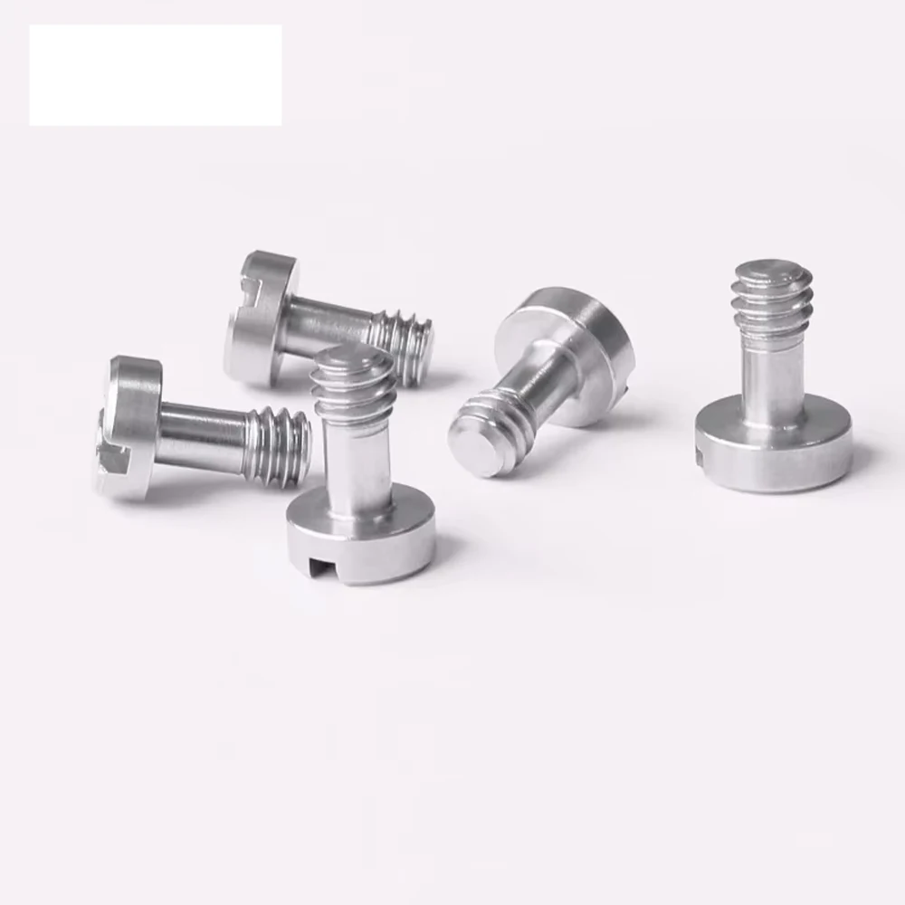 5 sztuk śruba aparatu z szybkozłączką 1/4-20 UNC DSLR śruba mocująca płytkę kompatybilna ze statywem głowica kulowa do montażu na głowicy fotograficznej