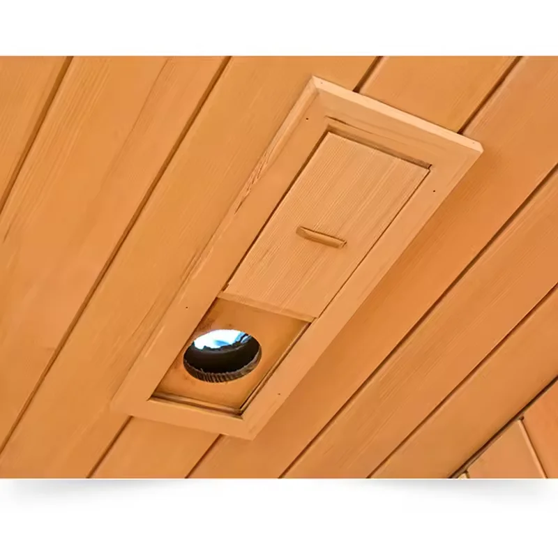 Sauna Room Air Vent Hemlock Sauna Room Air Ventilation Panel Adjustable Wooden Ventilation Panel
