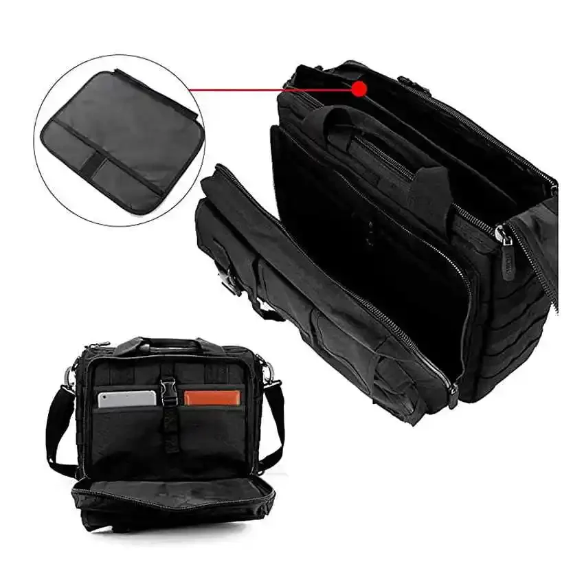 

Тактическая нейлоновая сумка-мессенджер Molle 15,6 дюйма, наплечная сумка для ноутбука, портфель, многофункциональная уличная сумка с большим объемом для хранения