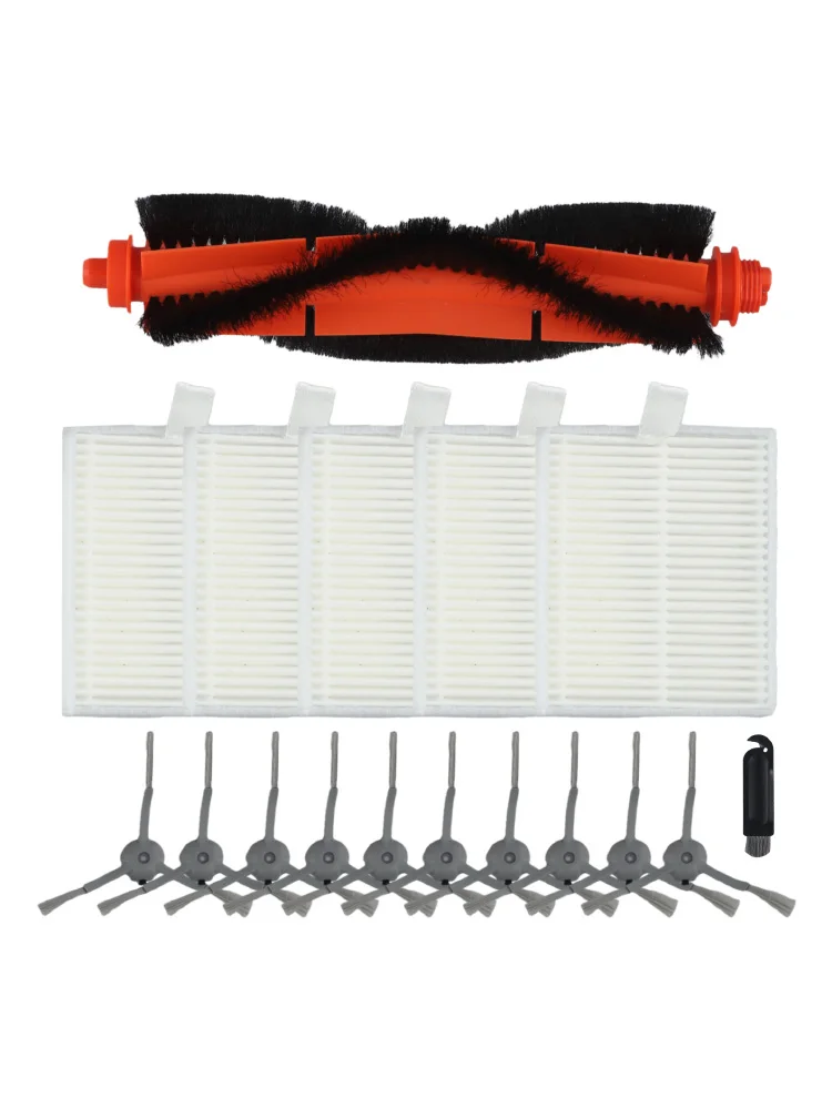 Filter Replacement Kit Main Side Brush Kit Efficient Cleaning Long-lasting Performance For Lubluelu for l20 For Honiture V8 Pro