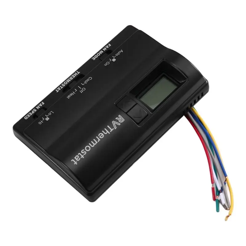 Rv Thermostat Switch Digital Thermostat 8330D3351 Rv Air Conditioning Thermostat Air Conditioning Thermostat Black-Y79A