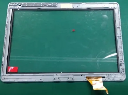 Painel digitalizador de vidro, + quadro de cor azul de polegadas para efun nextbook, tela touch capacitiva embutida, de 6 polegadas