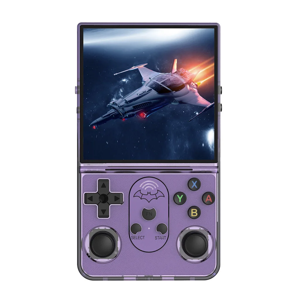 T16MAX 128G 30000 + Jogos Tela IPS de 4 polegadas Retro Console de jogos portátil RK3326 Quad Core Dual 3D Joystick Alto-falante HiFi embutido