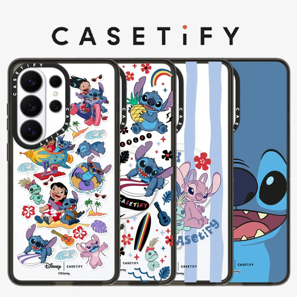 

CASETiFY Disney Lilo & Stitch Cartoon Series Magnetic Drop-proof Case for Samsung Galaxy S23 S24 S25 S26+ Ultra Plus
