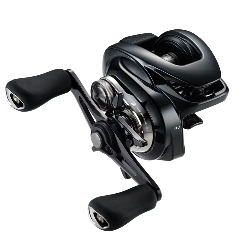 Imagem -02 - Shimano-carretel de Pesca de Magnésio Baitcasting Esquerdo ou Direito Roda Novo dc 70 71 70hg 70xg 71hg 71xg 2023