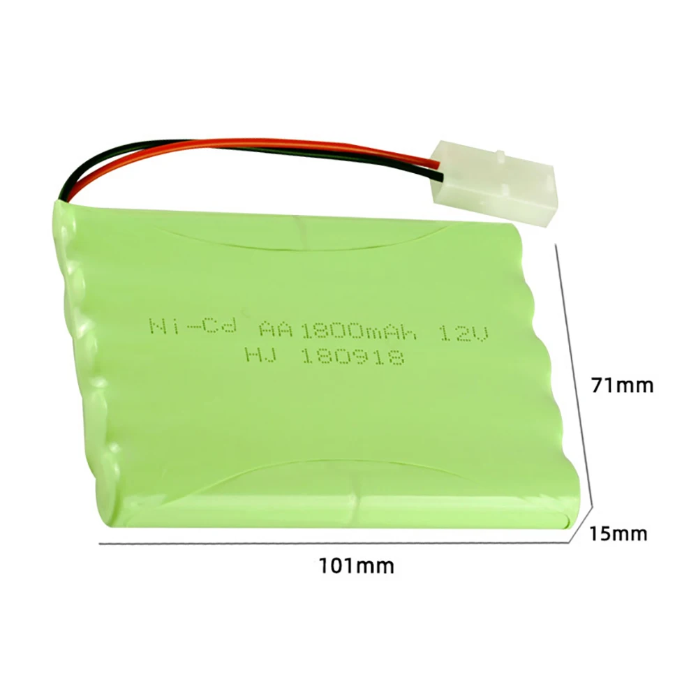 1800Mah 12V Batterij Aa Batterij 700Mah Nigd Oplaadbare Auto Accessoires Batterij Set Voor Rc Auto Tanks Treinen Robot Boot Kanon Deel