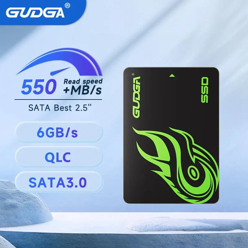 GUDGA 2,5 polegadas SATAIII SSD 128GB/256GB/1TB/2TB/4TB Disco rígido interno para Acer Laptop Desktop Disco Duro