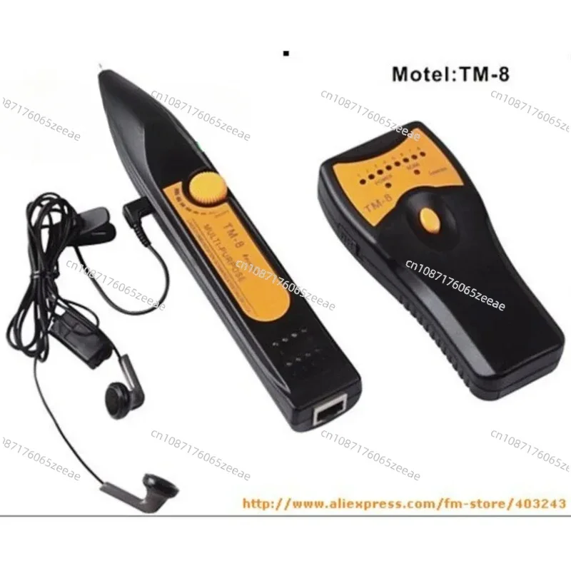 TM-8 Multi-Purpose Network Cable Tester, RJ45 RJ11 Wire Phone Telephone Lines Scan Toner Tracer Tracker