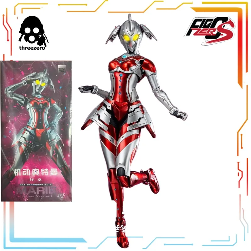 

Threezero 1/6 Finished Movable Exquisite Doll FigZero Mobile Ultraman Final Chapter Mary Armor Toys Model Festival Gift for Boys