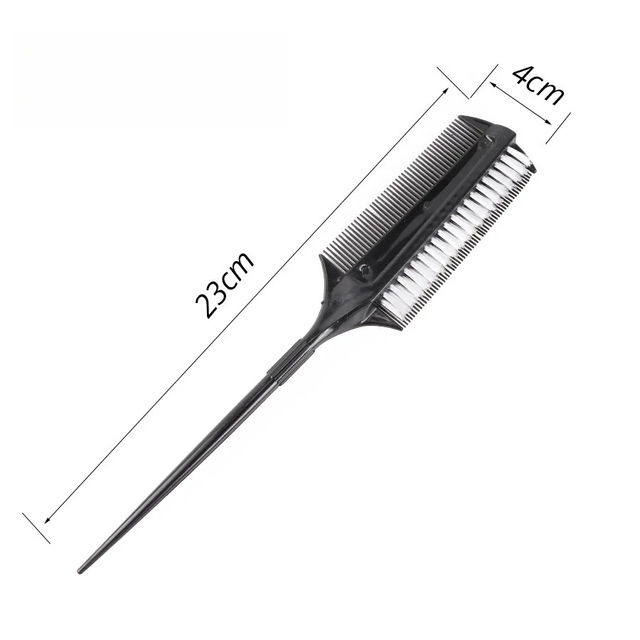 Nunify 1Pcs Dual-Purpose Hair Coloring Brush Baking Oil Comb With Brush Dyeing Coloring Hair Comb Double Side Anti-Static Brush - Detail 1
