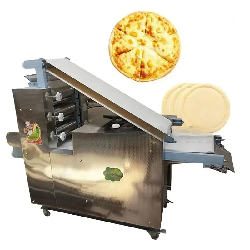 

Big Small Tortilla Samosa Sheet Making Machine Wonton Wrapper Dumpling Skin Maker