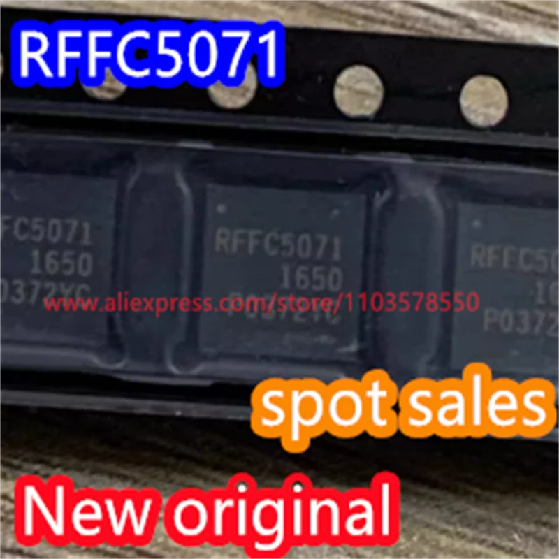 

RFFC5071ATR13 RFFC5071A FC5071A QORVO Broadband Mixer Chip Silk Screen Printed New Original RFFC5071TR13 RFFC5071 Package QFN32