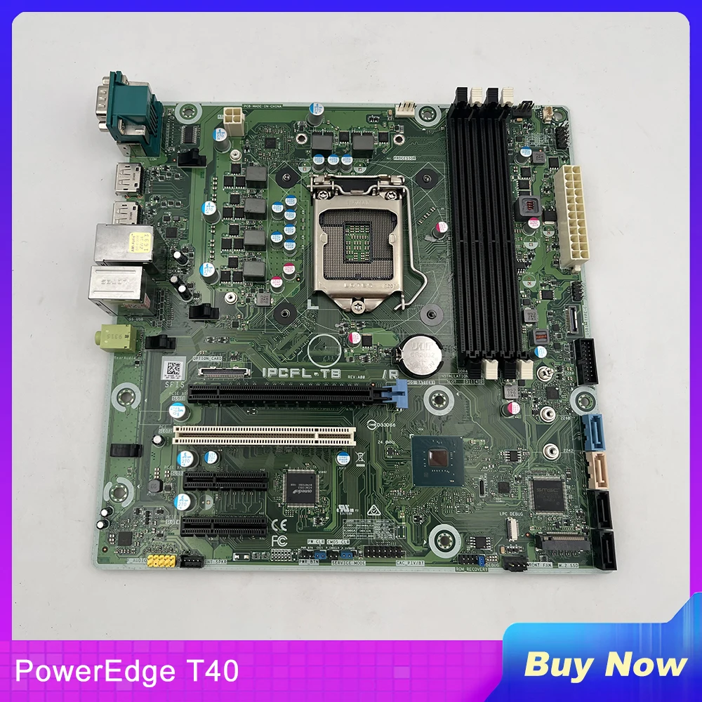 GTK4K 0GTK4K Y2K8N 0Y2K8N LGA1151 DDR4 Support 8th Generation CPU For DELL PowerEdge T40 Motherboard IPCFL-TB/R