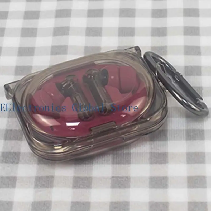 462B No-Tool Earbud Case Cover for Ear (3a), Flexible Shell with Open Charging Port Plus Integrated Carry Attachment