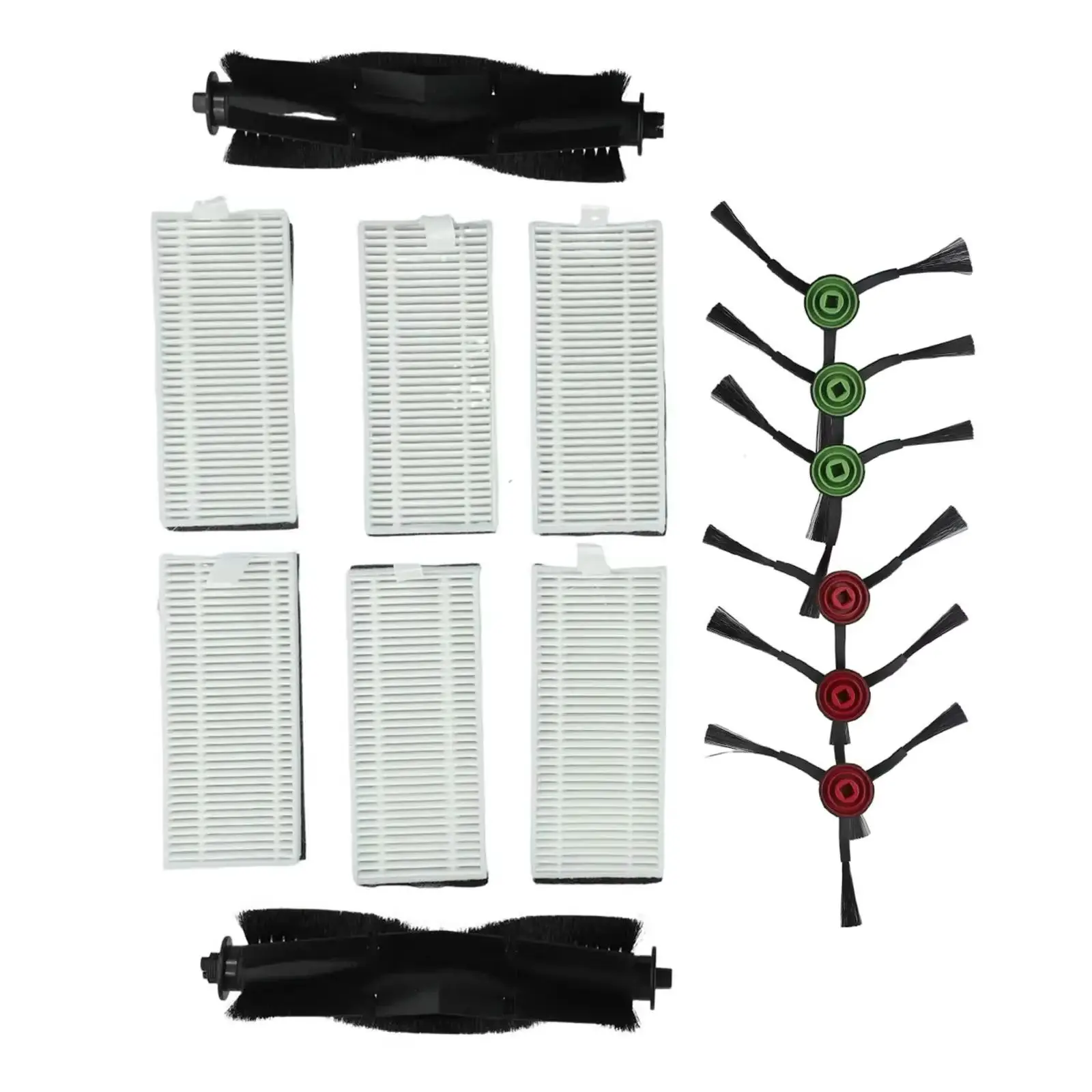 

1 комплект основных и дополнительных щеток, фильтров для робота-пылесоса Lubluelu SG60 SL60D, комплекты аксессуаров, запасные части