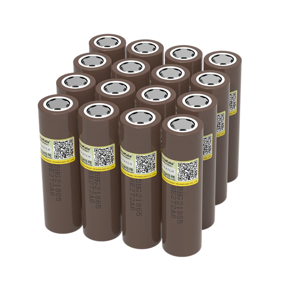 100x100% جديد الأصلي HG2 18650 3000mAh بطاريات 3.6 فولت التفريغ 20A مخصصة 3.7 فولت بطارية قابلة للشحن بالجملة
