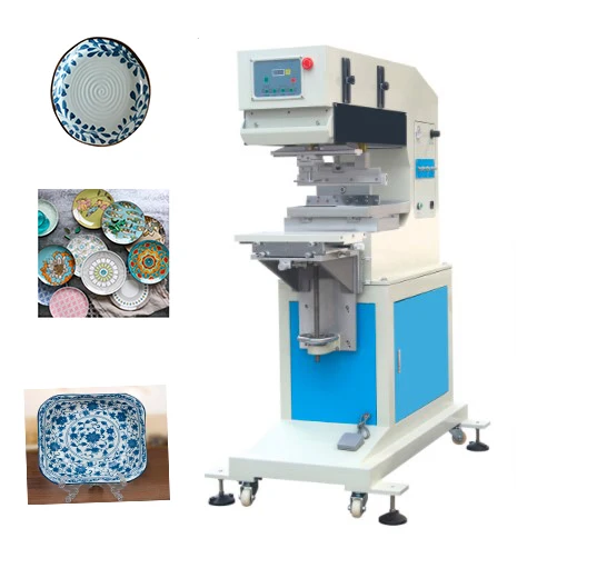 TAOXING ceramic plates single tampo pad color printer large printing area pad printing machine