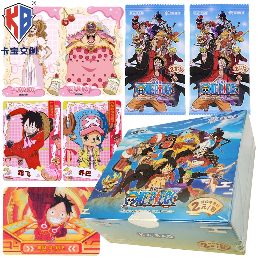 

KABAO Original One Piece Collection Card High Score Japanese Anime Character Special Styling Archive Polaroid Card Child's Toys